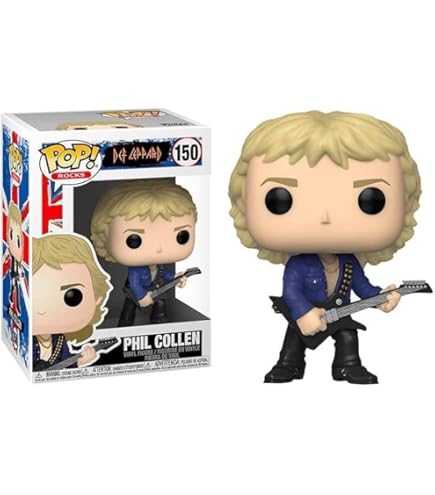 Amazon.com: Funko Def Leppard + Protector: Pop! Rocks Vinyl